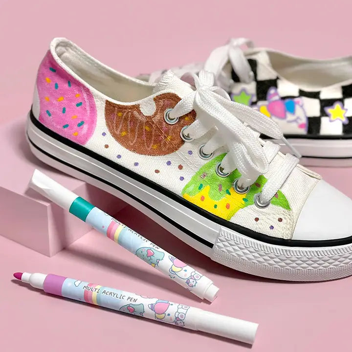 12 Acrylic pen + Mini Echo bag Set / DIY Set Kit