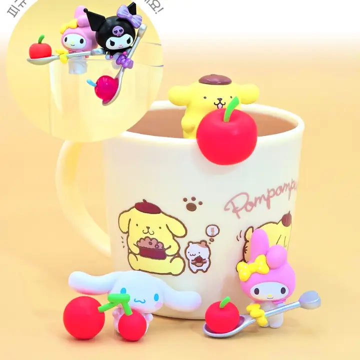 Sanrio Cherry Series – Blind Random Box Cup Figures