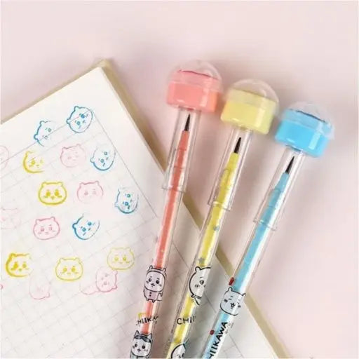 Chiikawa Character Stamp Cartridge Pencil