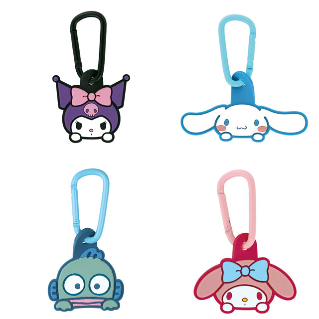 Sanrio Character Silicone Bag Charm Holder carabiner clip