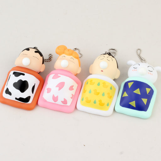 Crayon Shin-chan Nap Bubble Squishy Keychain