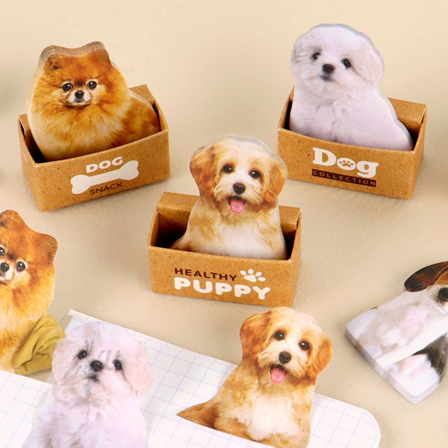 Mini Pet Sticky Memo Pads 4 Designs Random