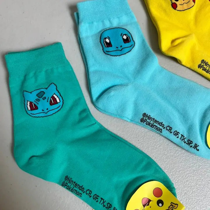Pokémon Character Silky Cotton women Socks