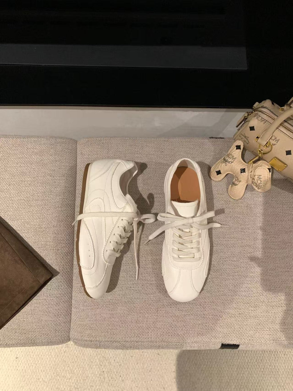 Everyday Retro Leather Sneakers – Soft Comfort Fit - Luckyplanetusa