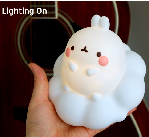 Molang Mood Light – Soft Silicone Night Lamp