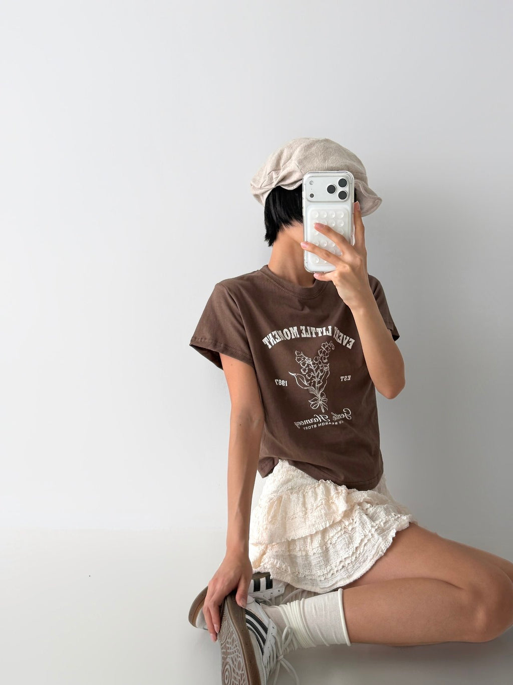 Gentle Harmony Crop Tee - Luckyplanetusa
