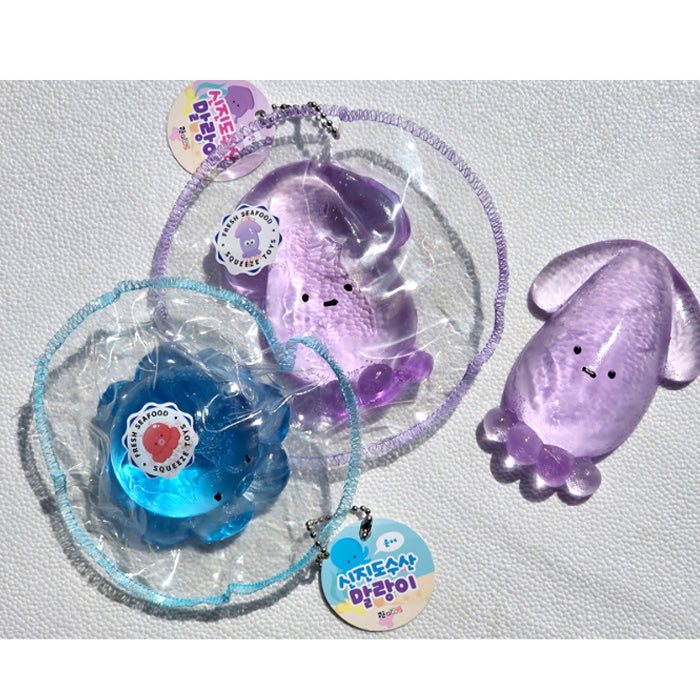 Fresh Seafood Squishy Toy – Marine Friends Series