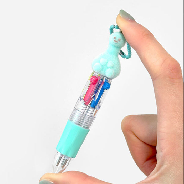 Fuzzy Draco Character Multi-Color Pen Keychain – 2 Colors