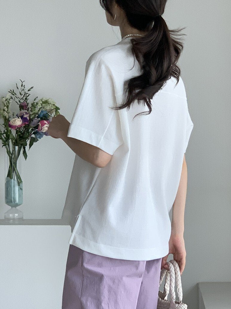 SoftFlow Modal Blend Relaxed Tee Lightweight Everyday Premium T-Shirt - Luckyplanetusa