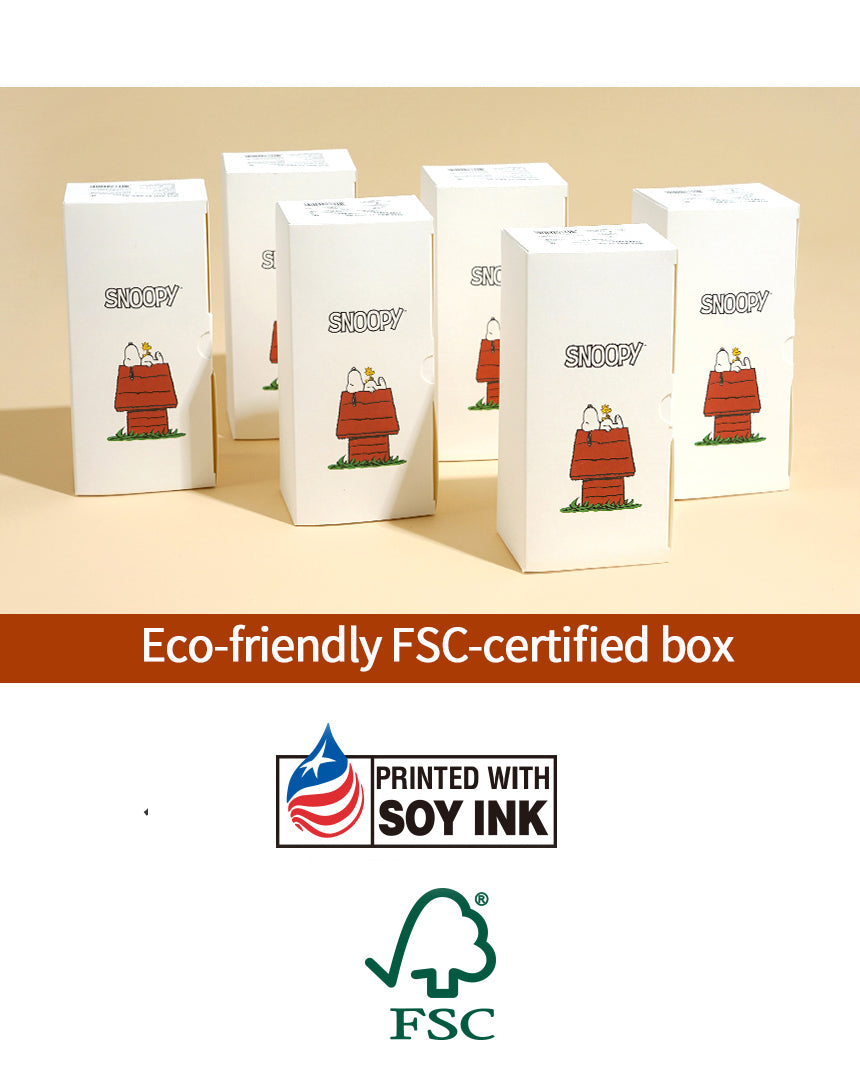 Peanuts Snoopy Embroidered Socks Gift Set 3pairs