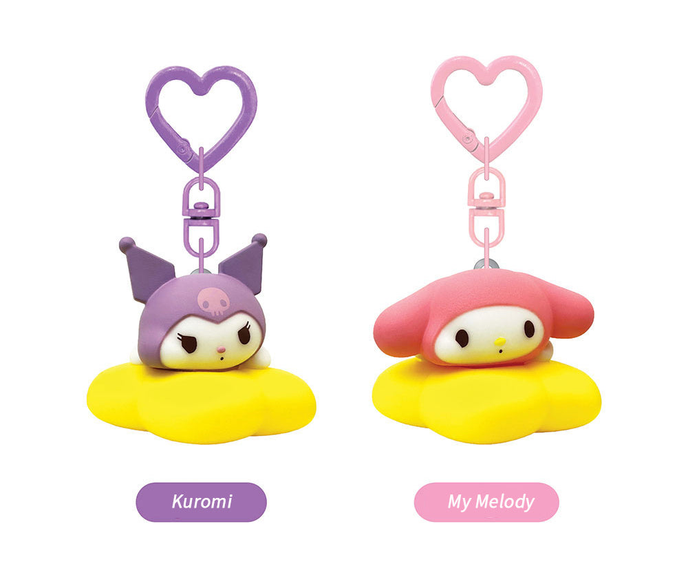 Sanrio Characters Glowing Star Cloud Figure Keyring (6 types)