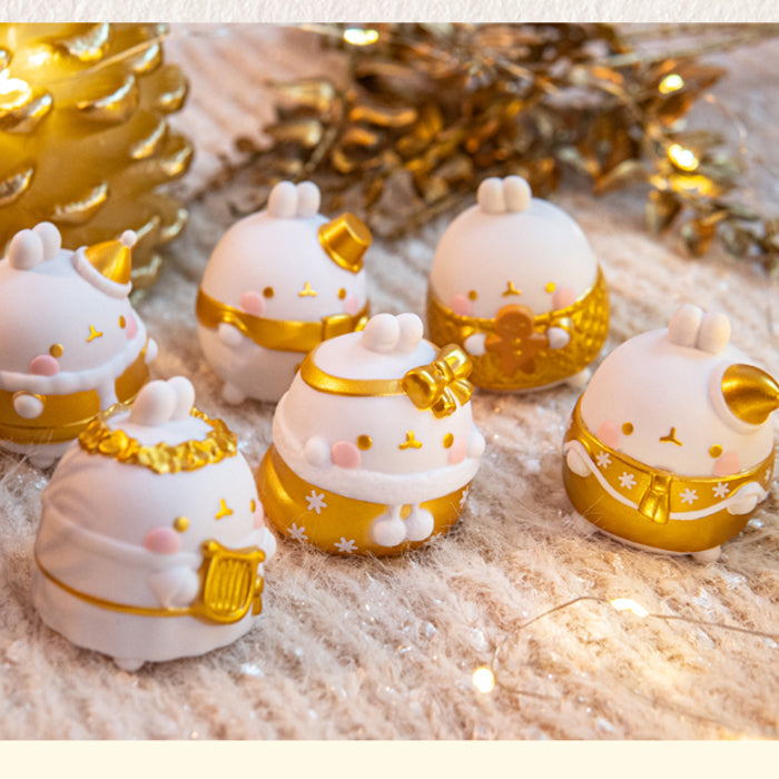Molang Gold Holiday Lullaby Blind Box Figure Series (Special Edition)