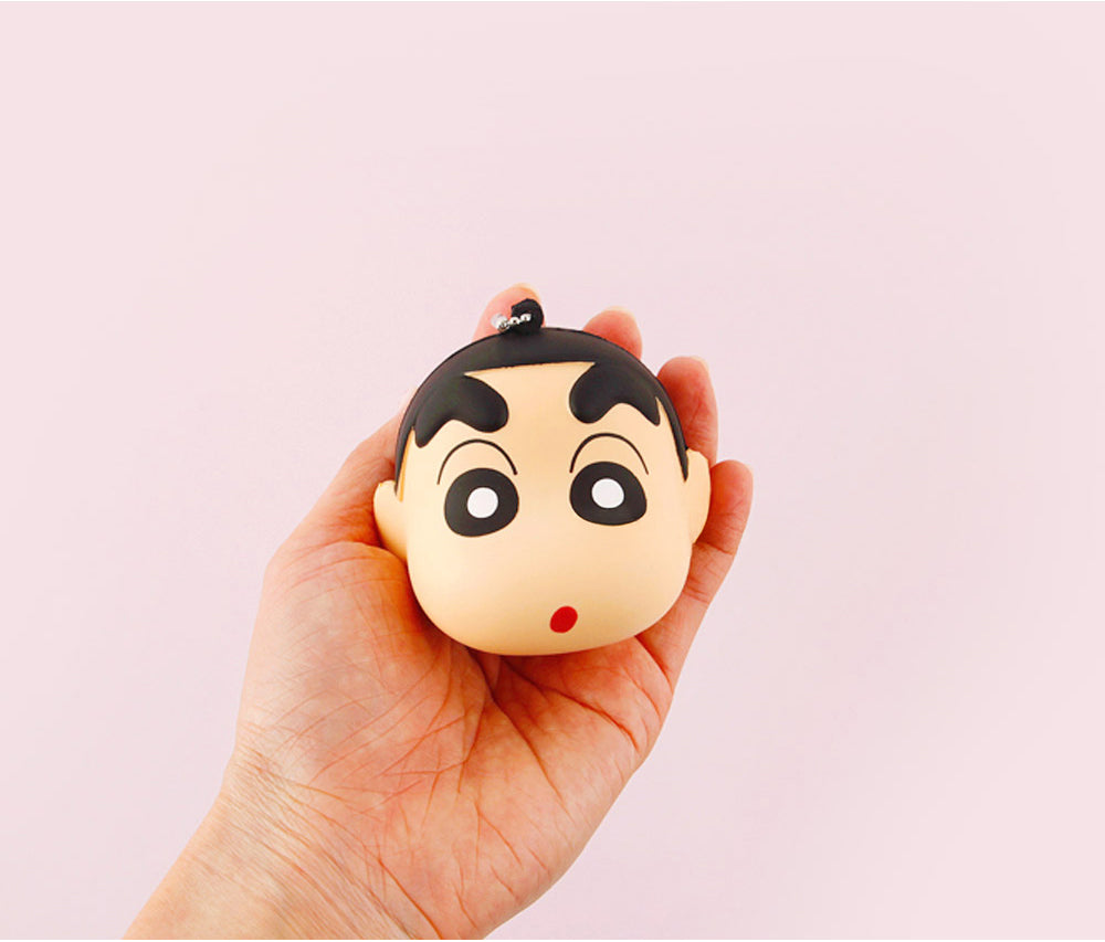 Crayon Shin-chan Squishy Face Keyring – 4 Characters random