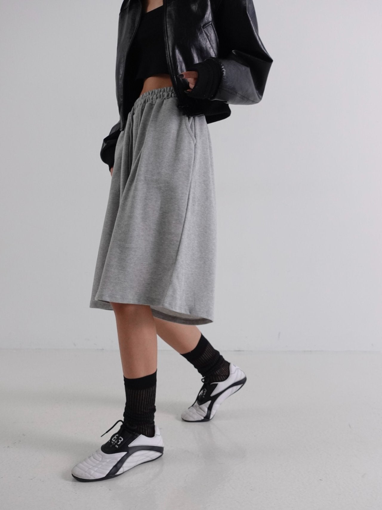 Easy Flow Sweat Skirt Pants - Luckyplanetusa