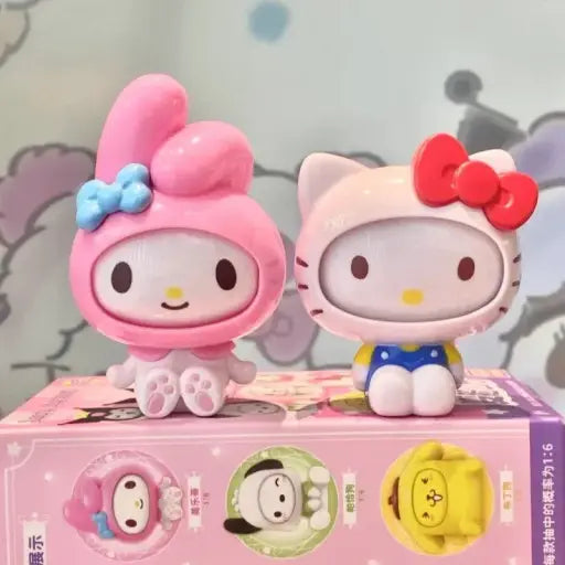 Sanrio Face off Collectable blind Random Figure BOX - Luckyplanetusa