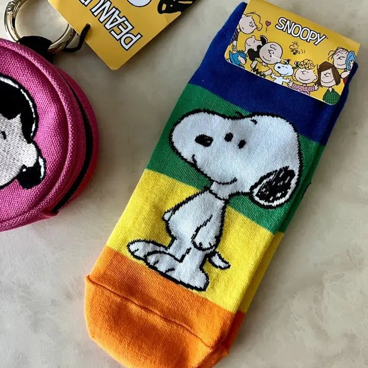 Peanuts Snoopy Charlie Brown ankle Socks/ Cotton Ultra Soft