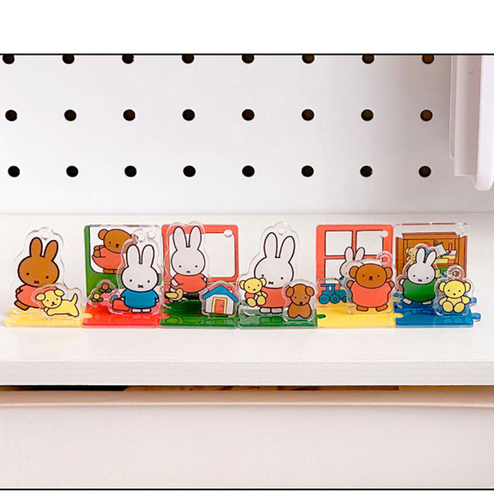 Miffy Acrylic Deco Figure Set – 3-Piece Stand & Bag Charm