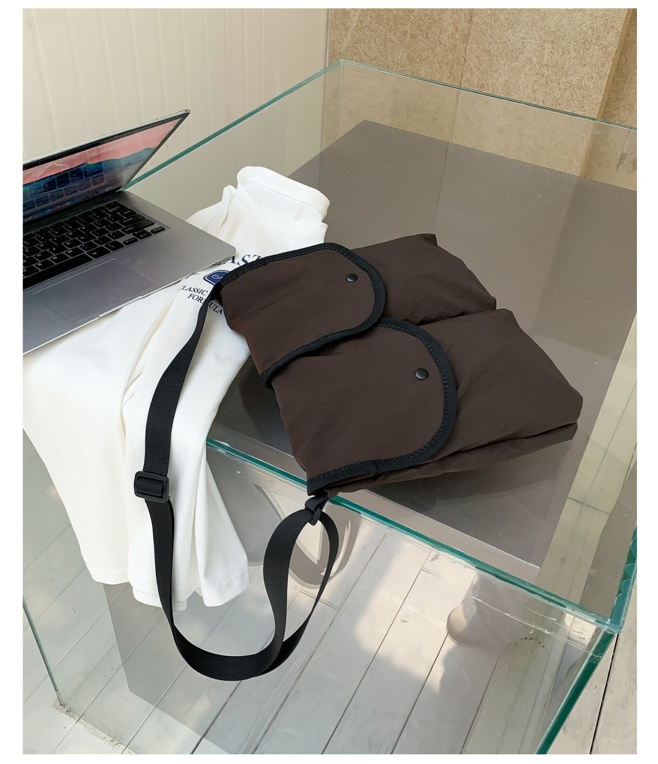 Urban Pocket Nylon Crossbody Bag - Luckyplanetusa