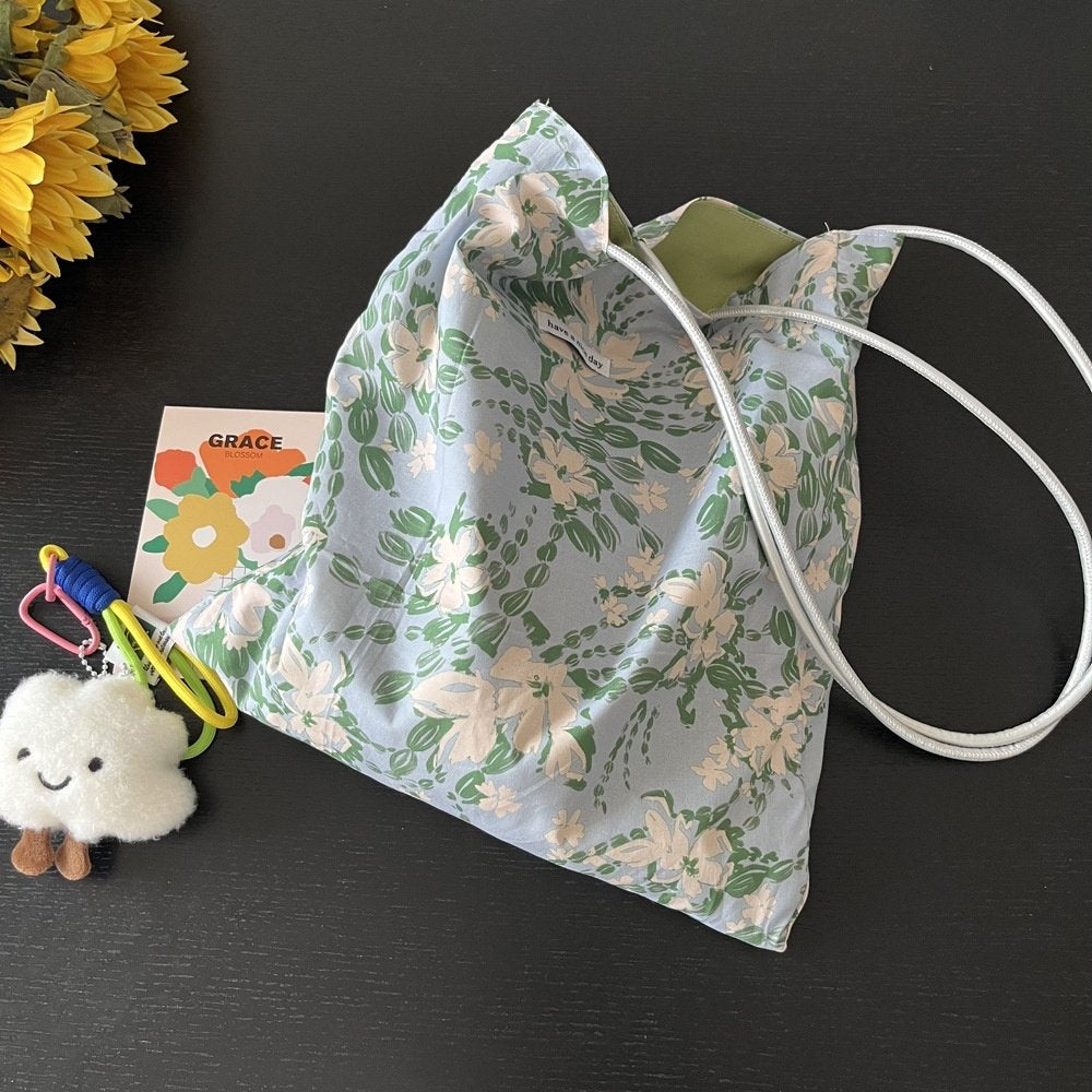 Bloom Garden Floral Tote Bag - Luckyplanetusa