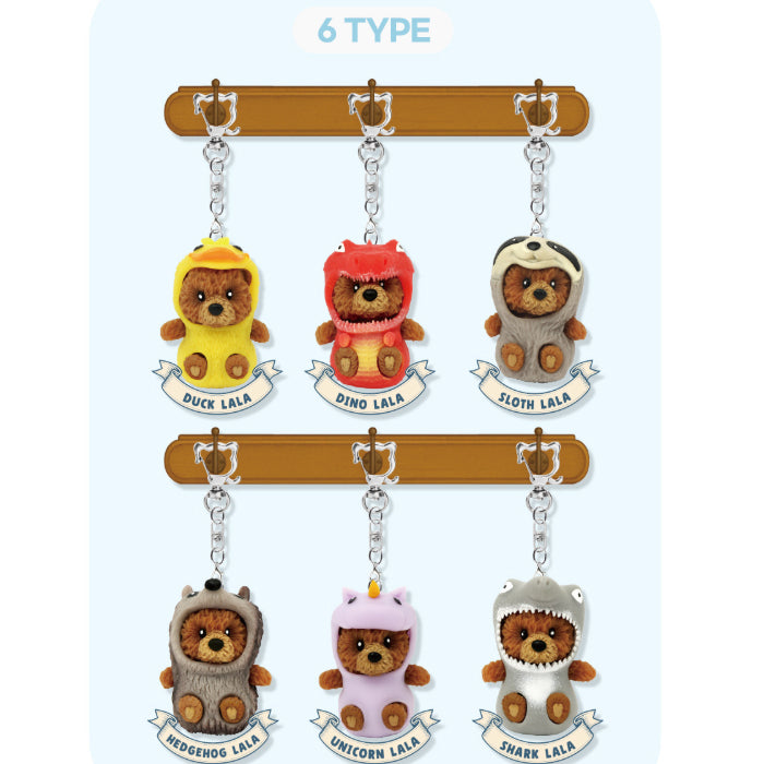 Bear Lala Friends Club Dress Up Keyring Series Vol.1 (Blind Box)