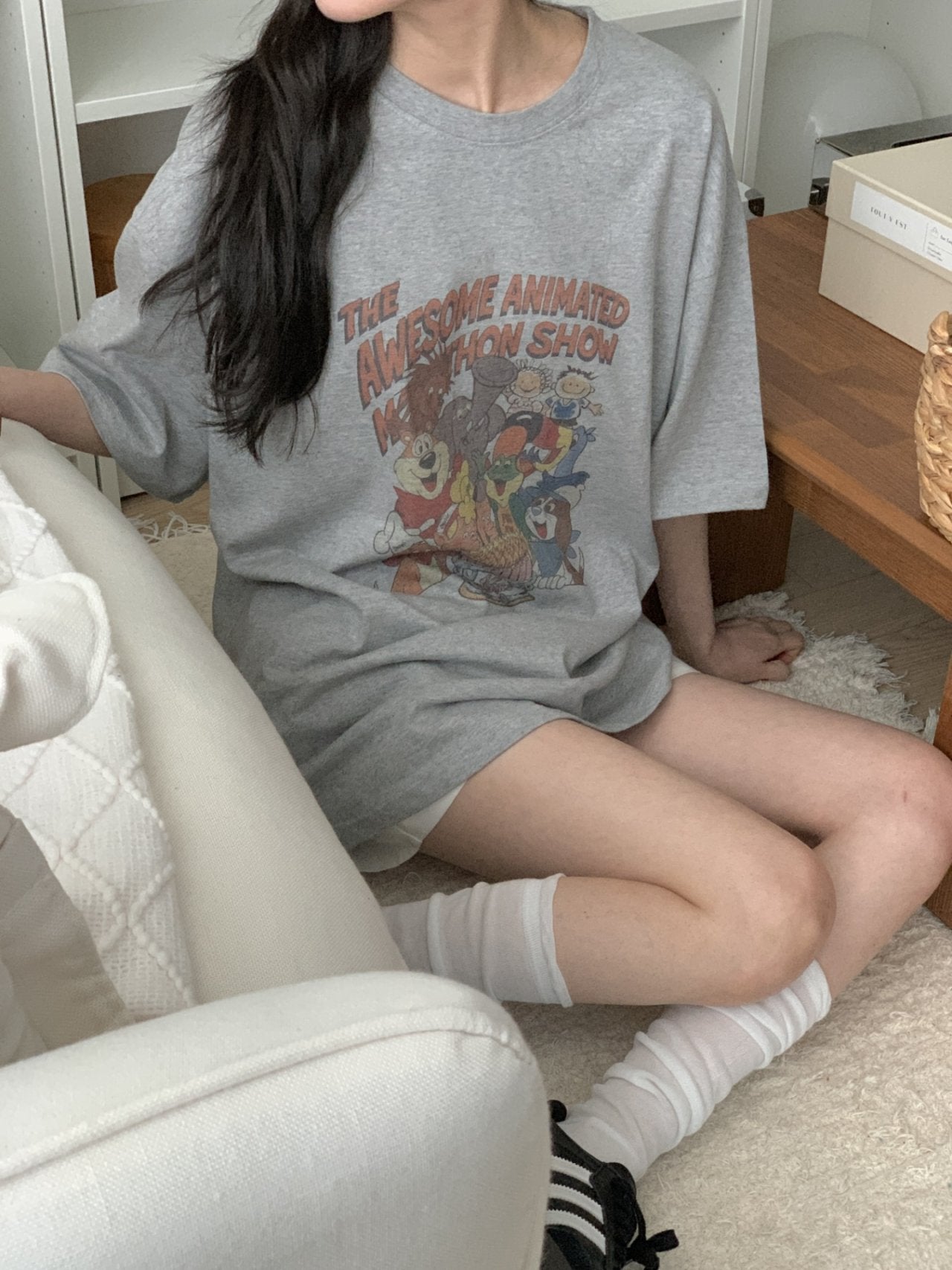Awesome Animated Graphic Tee Made in Korea - Luckyplanetusa