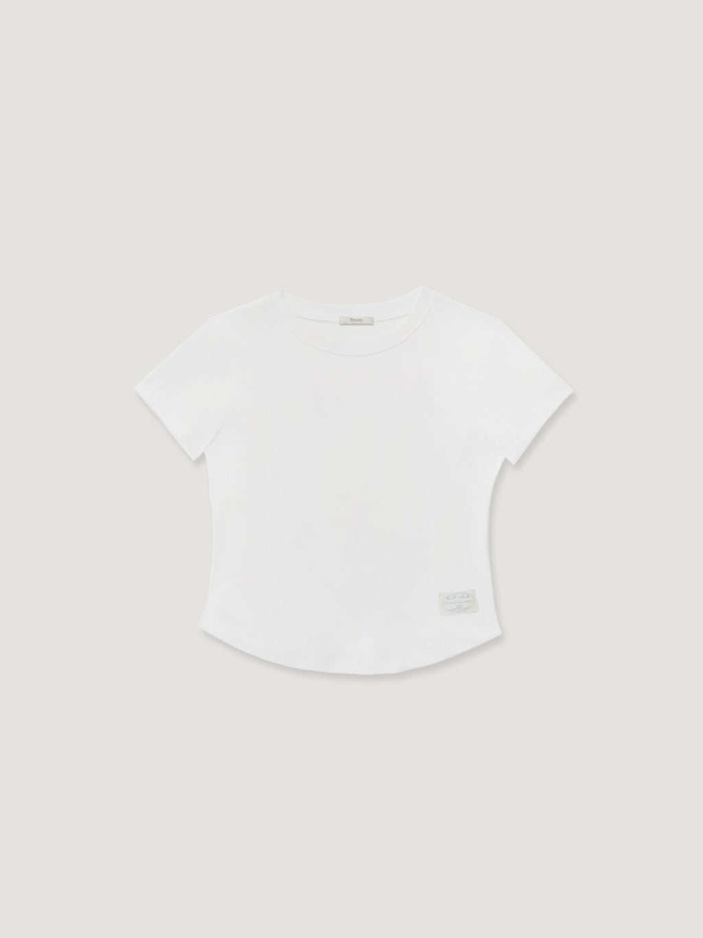 Soft Stretch Slim Fit Round Neck T-Shirt Made in Korea - Luckyplanetusa
