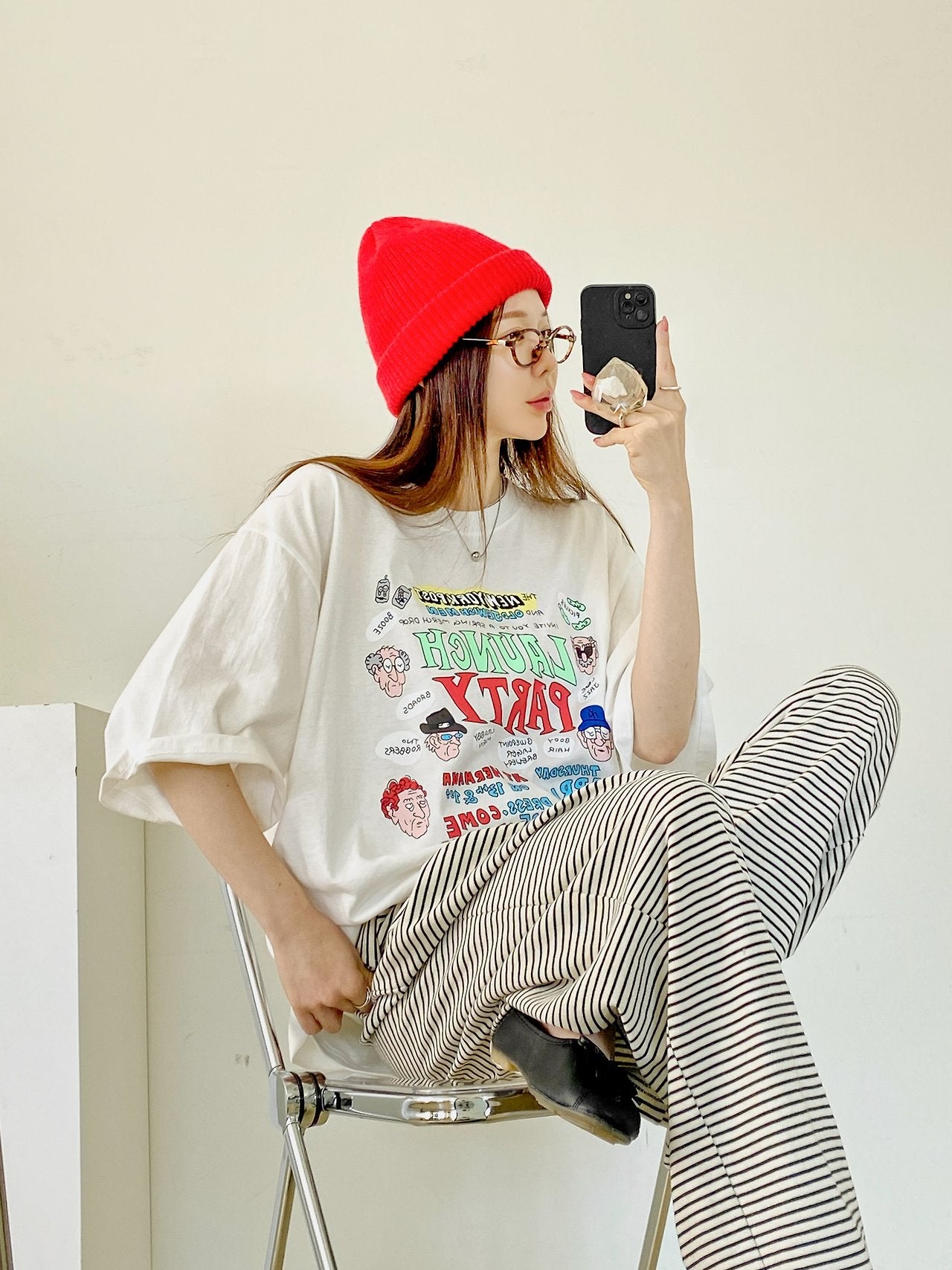 Vintage Launch Party Graphic Tee - Luckyplanetusa