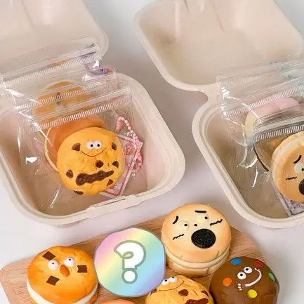 Cute Bakery Cookie Squishy Keychain (Blind Assortment) - Luckyplanetusa