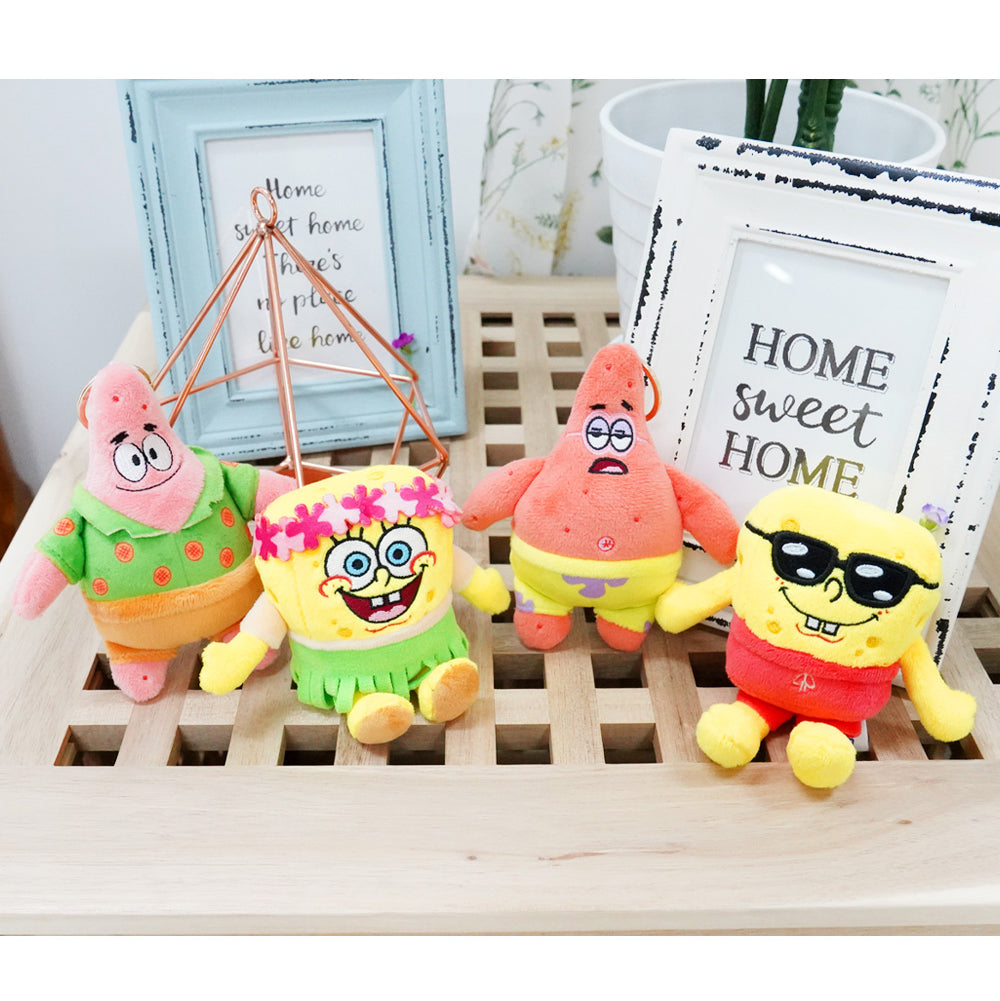 SpongeBob SquarePants Summer Vibes Plush Keyring – Sunglasses Edition