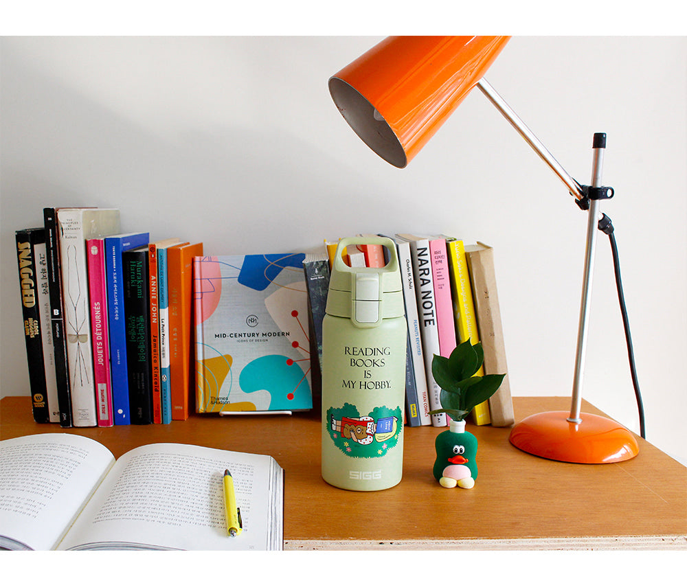 SIGG On-the-Go Tumbler Hobby 1537 Design printed in Korea