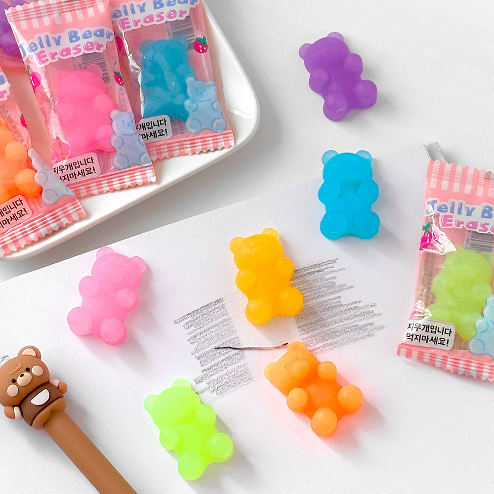 Jelly Bear Eraser – Candy Style Gummy Bear Eraser BOX