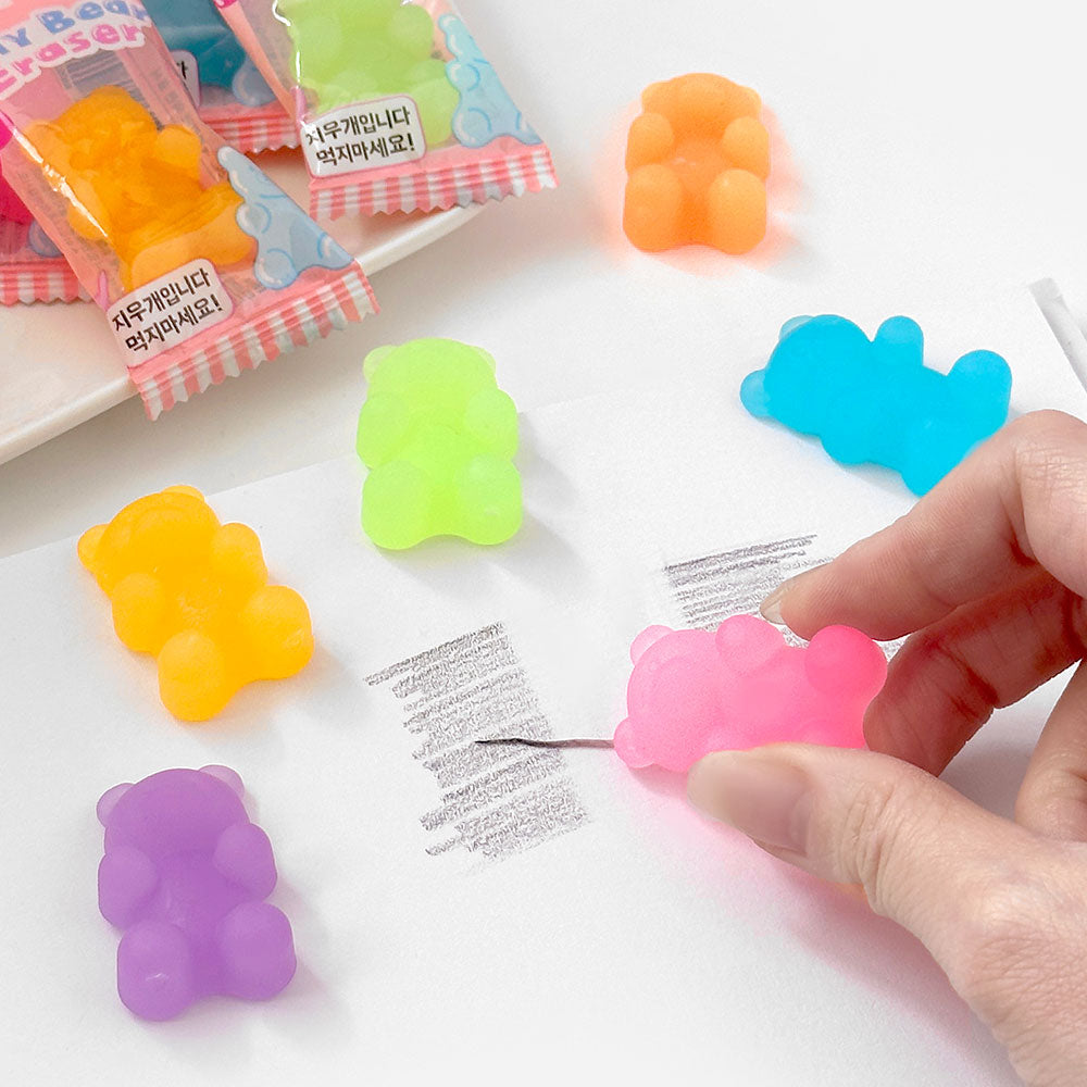 Jelly Bear Eraser – Candy Style Gummy Bear Eraser BOX
