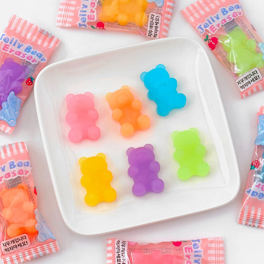 Jelly Bear Eraser – Candy Style Gummy Bear Eraser BOX