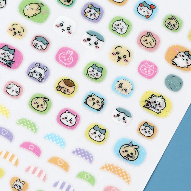 Chiikawa Character Nail Seal Sticker Set