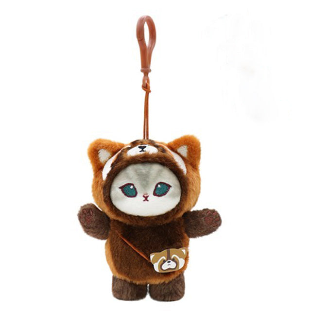 Mofusand Plush Keychain – Animal Costume Series (4 Designs) 9cm