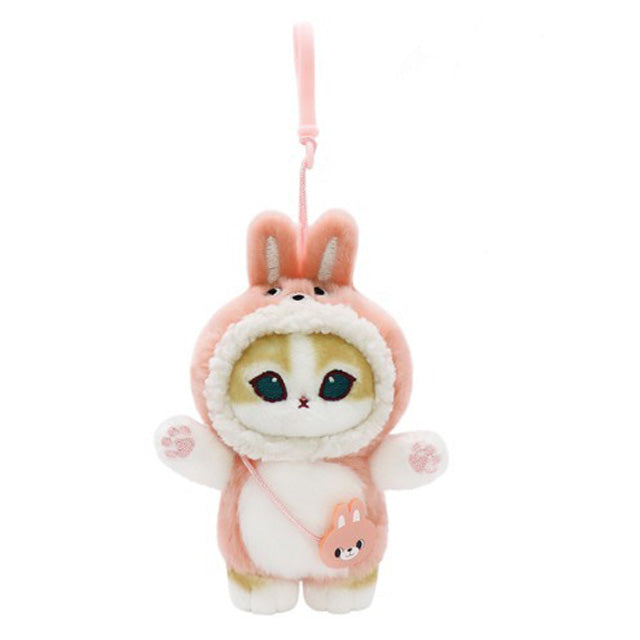 Mofusand Plush Keychain – Animal Costume Series (4 Designs) 9cm