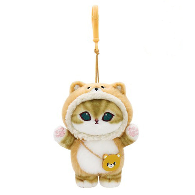 Mofusand Plush Keychain – Animal Costume Series (4 Designs) 9cm