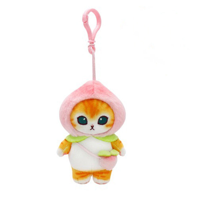 Mofusand Fruit Costume Plush Keychain – 4 Designs Random(9cm)