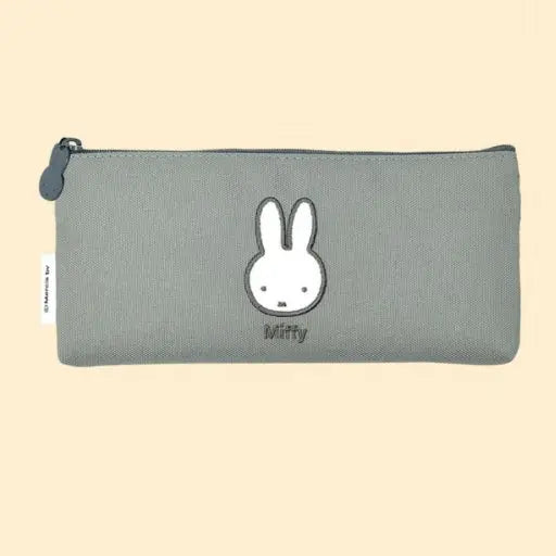 Miffy & Boris Slim Pencil Pouch – Canvas Zipper Case
