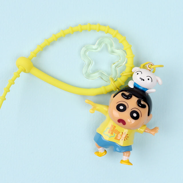 Crayon Shinchan Summer Fun Keychain 4 Designs Random
