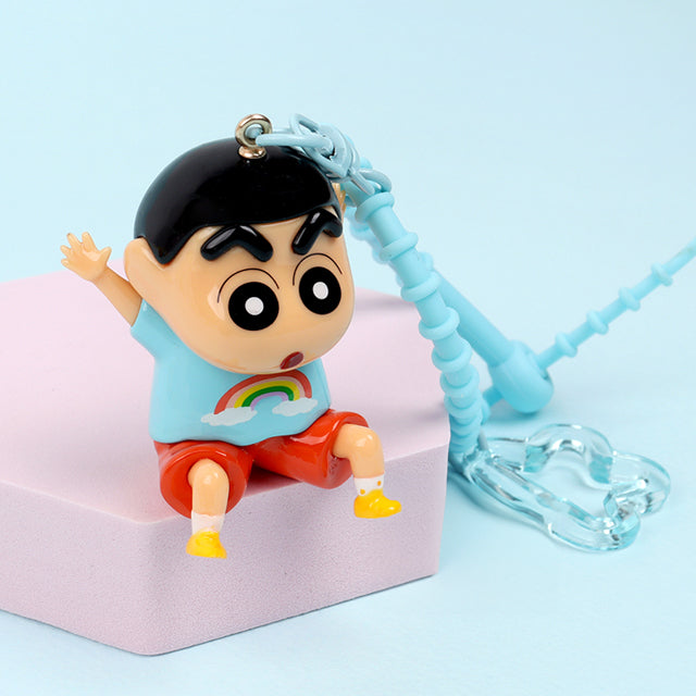 Crayon Shinchan Summer Fun Keychain 4 Designs Random
