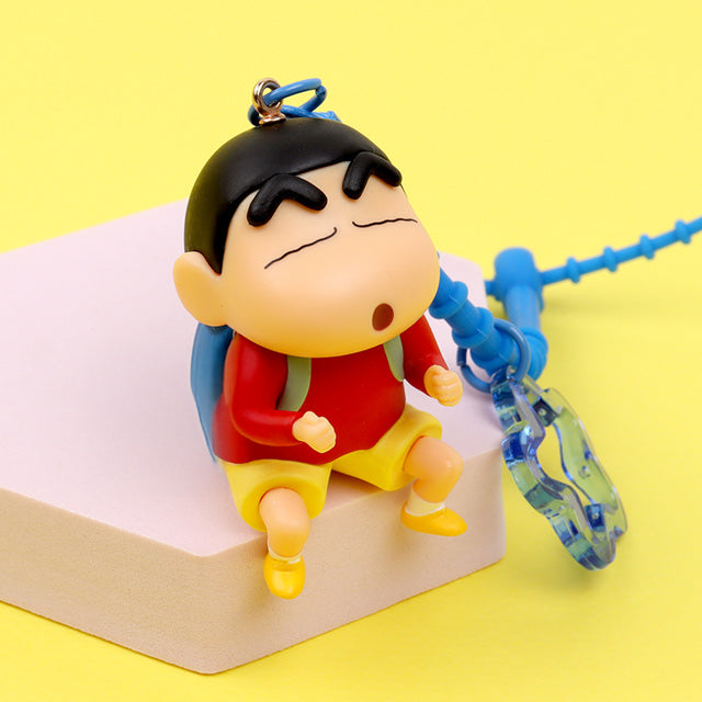 Crayon Shin-chan PVC Keychain Figure (Random Design)