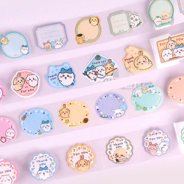 Cute Chiikawa Character Roll Decoration Stickers –4 Designs