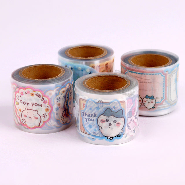 Cute Chiikawa Character Roll Decoration Stickers –4 Designs