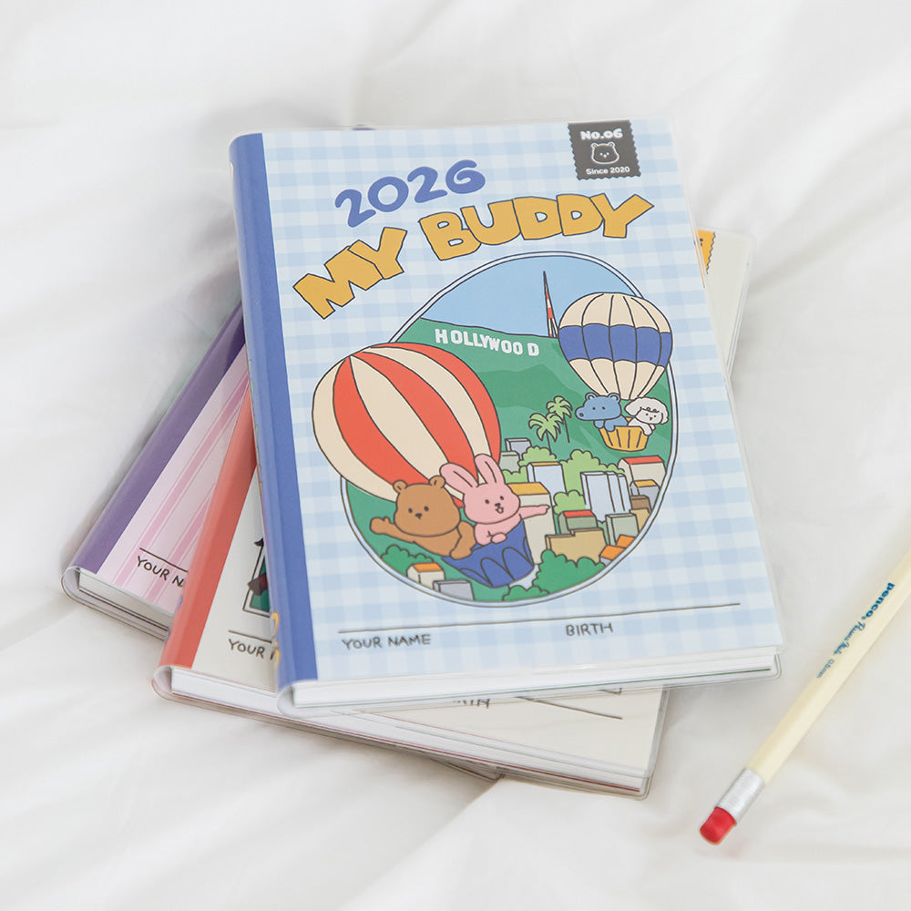 Dailylike 2026 My Buddy Diary Planner Journal