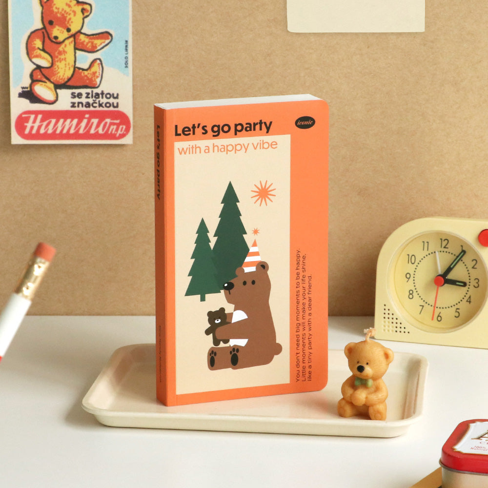 Iconic Slow Handy Notebook (Lined Pocket Notebook) - Luckyplanetusa