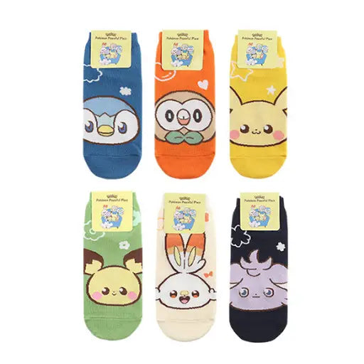 Pokémon Peaceful Place Character Socks