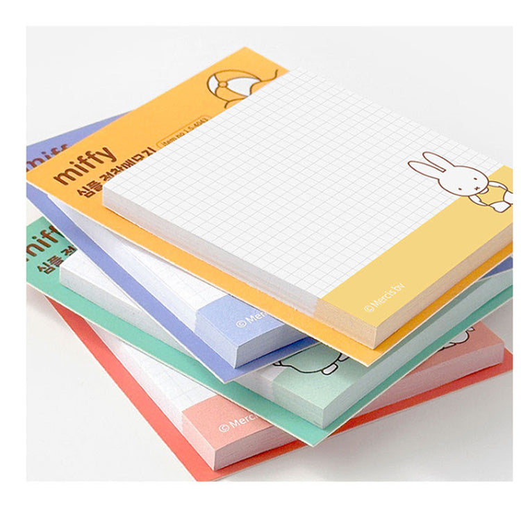 Miffy Simple Grid Sticky Memo Pad – Assorted Designs