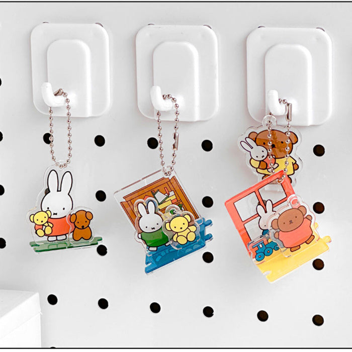 Miffy Acrylic Deco Figure Set – 3-Piece Stand & Bag Charm