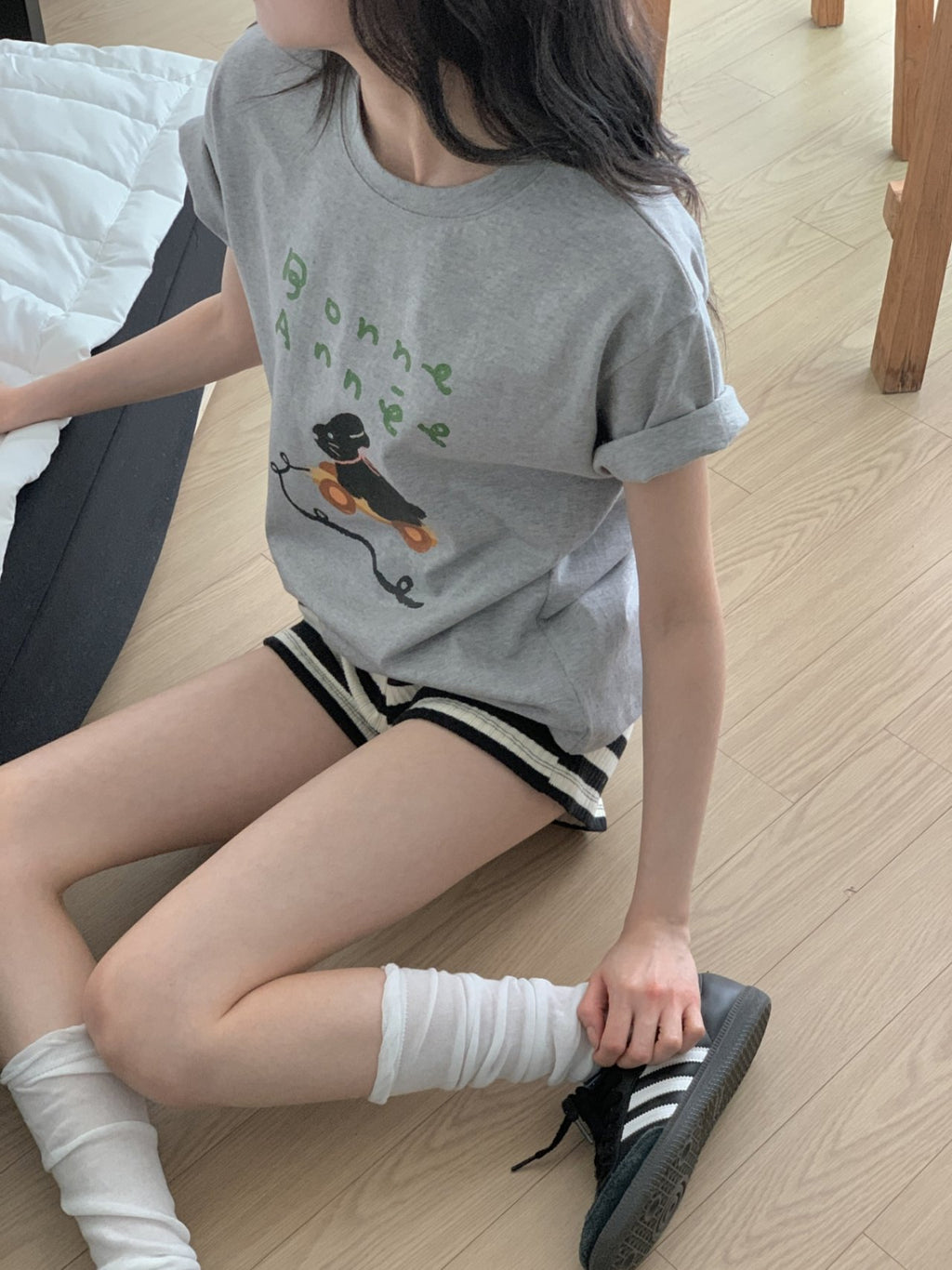 Bonne Bunny Graphic Cotton Tee - Luckyplanetusa